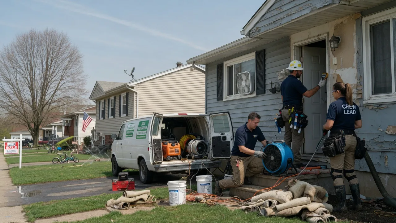 Flood Cleanup in Lower Salem, OH near me