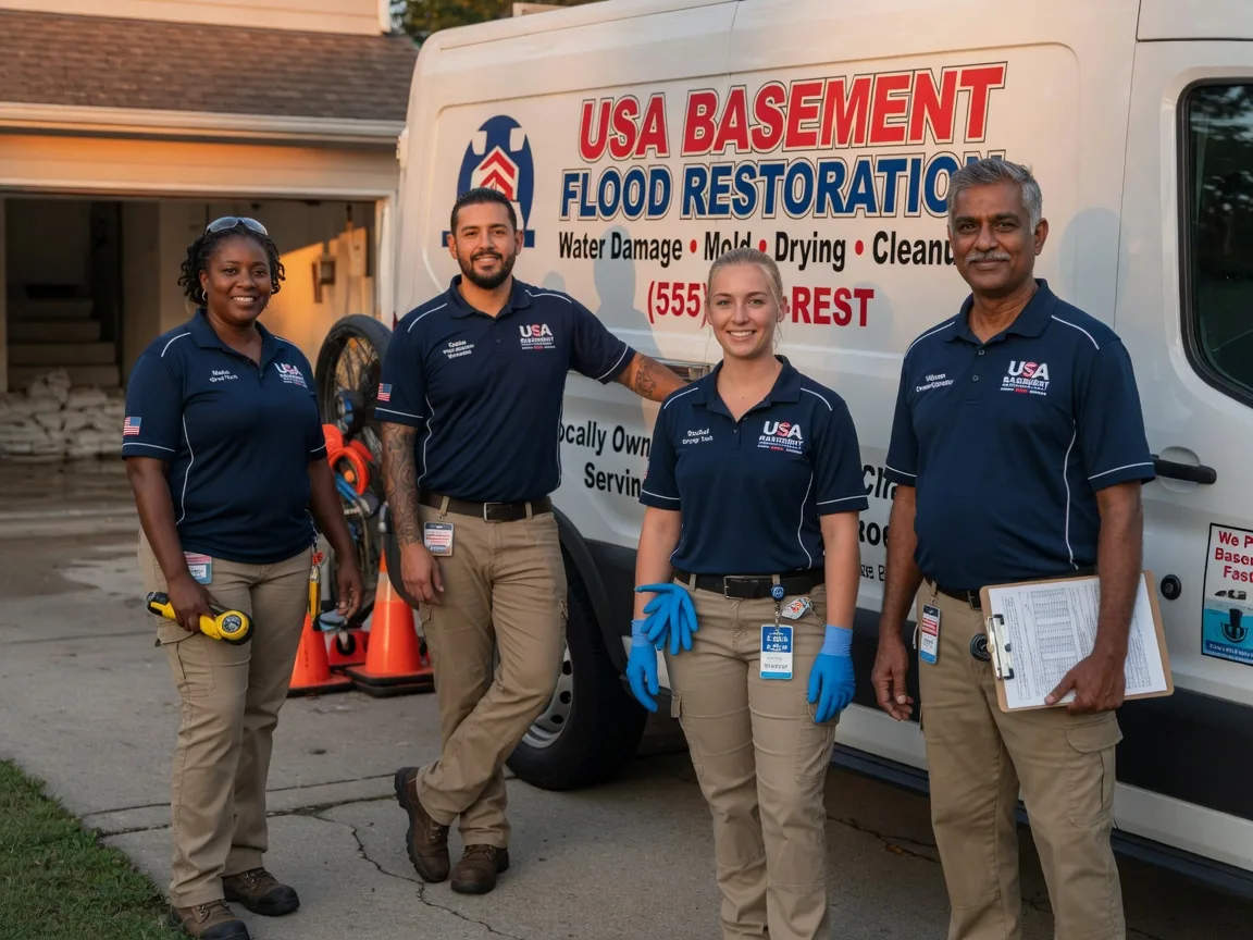 Basement Flood Cleanup company in Lower Salem, OH
