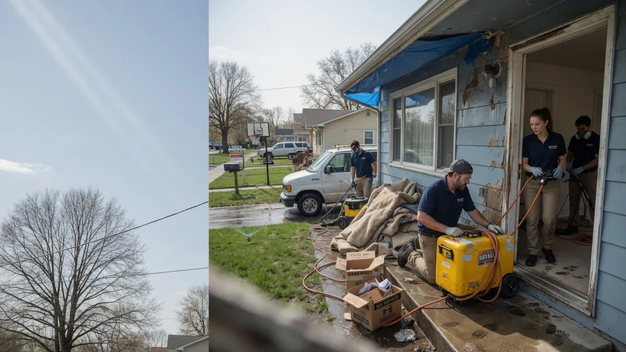 Basement Flood Cleanup in Lower Salem, OH near me